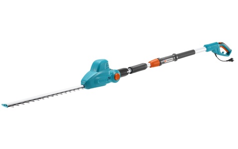 Gardena, Gardena THS 500/48 - Elektro-Teleskop-Heckenschere (Blau/Orange), Gardena Teleskop-Heckenschere Elektro THS 500/48 | 500 W