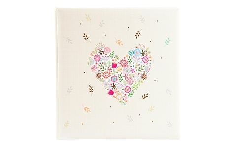 Goldbuch, Goldbuch Album de mariage Flowers, Goldfarbenbuch Fotoalbum »Flowers«