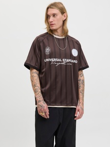Jack & Jones Trainingsshirt »JCOCOVER RETRO FOOTBALL TEE SS LN«