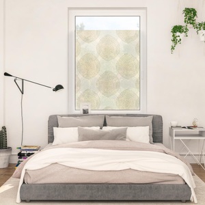 LICHTBLICK, LICHTBLICK Fensterfolie »Fensterfolie selbstklebend, Sichtschutz, Stripy Boho Drop India - Beige«, LICHTBLICK ORIGINAL Fensterfolie »Fensterfolie selbstklebend, Sichtschutz«, 1 St., blickdicht, glattstatisch haftend
