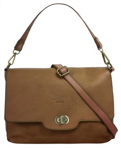 SAMANTHA LOOK, Samantha Look Umhängetasche, Samantha Look Umhängetasche, echt Leder, Made in Italy
