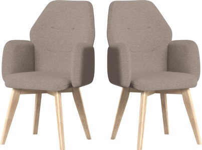 PREMIUM COLLECTION BY HOME AFFAIRE, Premium collection by Home affaire Armlehnstuhl »Madison«, 1 St., Strukturstoff-Struktur fein, Mit verschiedenen Gestellen erhältlich, 