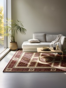 NOURISTAN, NOURISTAN Teppich »Guzara«, rechteckig, Orient Teppich, Kurzflor, weich, Schlafzimmer, Esszimmer, Wohnzimmer, NORTHRUGS Teppich »Guzara«, rechteckig, 8 mm Höhe, Orient Optik, Läufer, strapazierfähig, pflegeleicht, robust