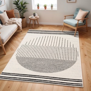 Surya, Surya Teppich »Geometric«, rechteckig, kompatibel mit Staubsaugerrobotern, Surya Teppich »NAIROBI«, rechteckig, 10 mm Höhe