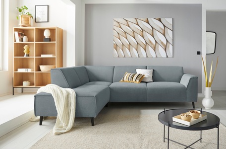 DOMO collection, DOMO collection Ecksofa, DOMO collection Ecksofa »Amora L-Form«, mit Federkern