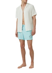 s.Oliver Strandshorts, Sommerhose mit elastischem Bund