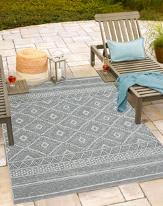 the carpet Teppich »Calgary«, rechteckig, 1 mm Höhe, moderner robuster In und Outdoor Teppich