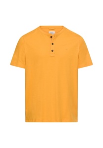 camel active Henleyshirt normale Passform, mit Knopfleiste, unifarben oder bestickt
