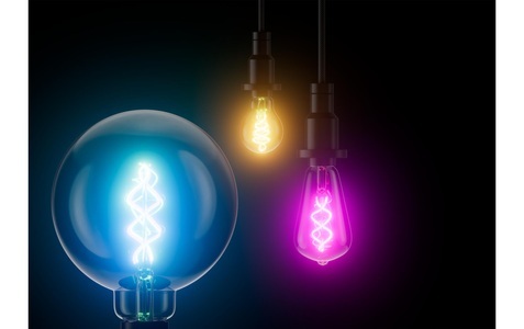 LEDVANCE, LEDVANCE LED-Leuchtmittel EEK: G (A - G) 4058075609938 E27 4.5 W Warmweiß, Ledvance SMART+ WiFi 4,5-W-LED-Lampe GLOBE125, E27 , 300 lm, RGBW, 2700-6500 K, dimmbar, Alexa, App