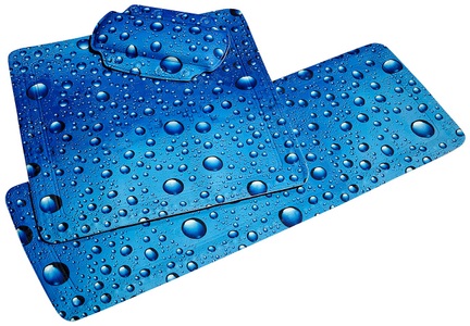 Kleine Wolke, Duscheinlage ´Tropfen´ Kleine Wolke blau, Kleine Wolke Duscheinlage »Bubble«