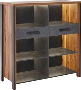 TRENDMANUFAKTUR, TRENDMANUFAKTUR Highboard »Buffalo«, Höhe 110 cm, 
