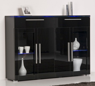 undefined, Highboard »Line«, Breite 140 cm, Höltkemeyer Highboard »Line«, Breite 140 cm
