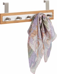 HOME AFFAIRE, Türgarderobe Home affaire, Zeller Present Garderobenleiste, Holzart: Bambus (China)