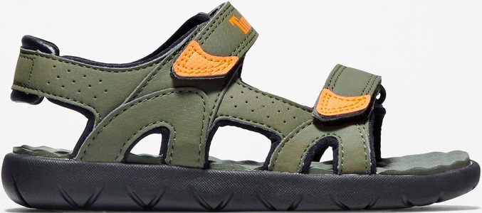TIMBERLAND, Timberland Sandalen PERKINS ROW 2 STRAP in grape leaf in Gr. 26, Timberland Sandale »Perkins Row 2 STRAP SANDAL«, mit Klettverschluss