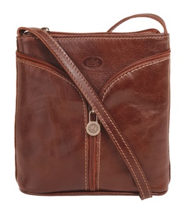 PIKÉ, Piké Umhängetasche, Piké Umhängetasche, echt Leder, Made in Italy