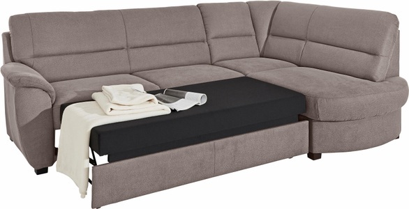SIT&MORE, sit&more Ecksofa, sit&more Ecksofa »Pandora L-Form« wahlweise mit Bettfunktion und Bettkasten