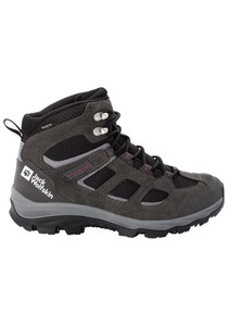 Jack Wolfskin, Jack Wolfskin Wasserdichte Wanderschuhe Damen Vojo 3 Texapore Mid Women 39.5 grau dark steel / purple, Jack Wolfskin Wasserdichte Wanderschuhe Damen Vojo 3 Texapore Mid Women 39.5 dark steel / purple Dark Steel / Purple
