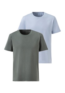 AUTHENTIC LE JOGGER T-Shirt, (Packung, 2), Freizeitshirt aus 100% Baumwolle