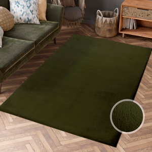 Carpet City, Carpet City Hochflor-Teppich »TOPIA 400«, rechteckig, Kunstfell-Teppich mit Kaninchenfell-Optik, Wohnzimmer, Schlafzimmer, Carpet City Hochflor-Teppich »TOPIA 400«, rechteckig, 21 mm Höhe, Kunstfell-Teppich mit Kaninchenfell-Optik, Wohnzimmer, Schlafzimmer