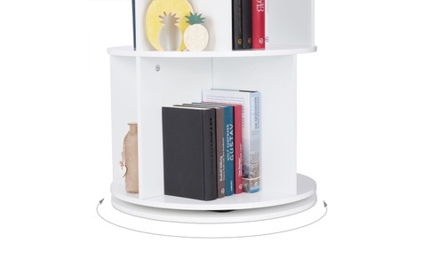 relaxdays, relaxdays Bücherregal »Bücherregal 138 x 50 cm, Weiss«, relaxdays Bücherregal »Bücherregal 138 x 50 cm, Weiss«
