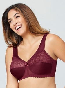 Glamorise, Magic lift BH Glamorise aubergine, GLAMORISE Entlastungs-BH