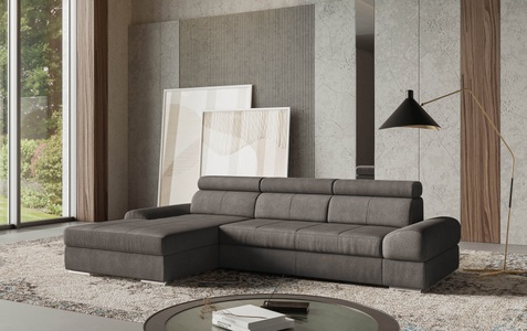 sit&more Ecksofa »Broadway L-Form«, mit verstellbaren Kopfteilen, wahlweise mit Bettfunktion