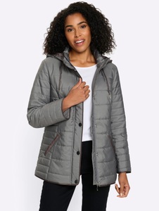 Classic Basics Steppjacke mit Kapuze