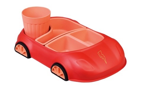 Kindergeschirr-Set »BioLoco Car«