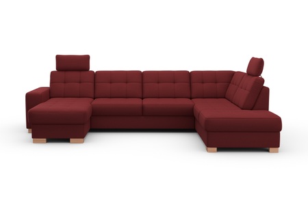 SIT&MORE, sit&more Wohnlandschaft, wahlweise mit Bettfunktion und Bettkasten, sit&more Wohnlandschaft »Quincy U-Form«, wahlweise mit Bettfunktion und Bettkasten
