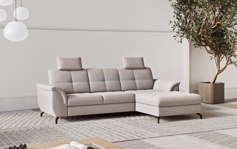 sit&more Ecksofa »Zora L-Form«, wahlweise mit Bettfunktion und Bettkasten