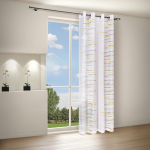 HAPPY HOME, Gardine, »LORNA«, Happy Home, Ösen 1 Stück, Happy Home Gardine »LORNA«, (1 St.), HxB: 245x140