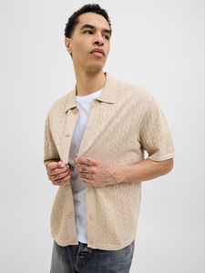 Jack & Jones Polokragenpullover »JORTYLER KNIT SS POLO SN«