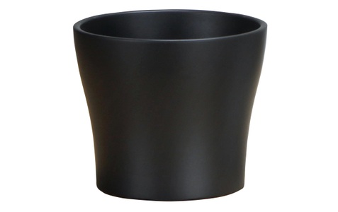 Scheurich, SCHEURICH Übertopf 808, Scheurich Blumentopf »Anthrazit Ø 24.9 cm«