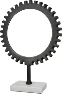 Casablanca by Gilde, Casablanca by Gilde Wanddekoobjekt »Skulptur Wheel«, Casablanca by Gilde Wanddekoobjekt »Skulptur Wheel«, (1 St.)