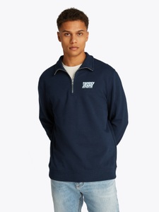 Tommy Jeans Sweatshirt »TJM REG BUBBLE QRTR ZIP FRNT/BCK«, mit grossem Rückenprint