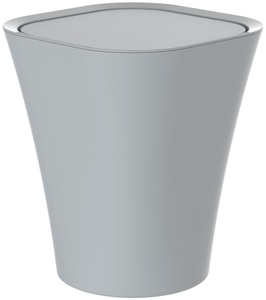 Eisl, Eisl Kosmetikeimer, mit Schwingdeckel, Eisl Kosmetikeimer, (8,5 Liter) mit Schwingdeckel, Grau