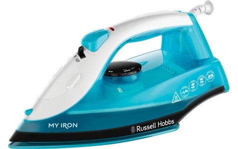 RUSSELL HOBBS, Russell Hobbs 25580-56 My Iron - Dampfbügeleisen (Blau), 