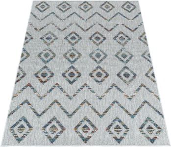 Ayyildiz Teppiche, Ayyildiz Teppiche Teppich, rechteckig, 8 mm Höhe, Flachflor mit Hoch-Tief-Struktur, In-und Outdoor geeignet, Ayyildiz Teppiche Teppich »BAHAMA 5152«, rechteckig, 8 mm Höhe, Flachflor mit Hoch-Tief-Struktur, In-und Outdoor geeignet