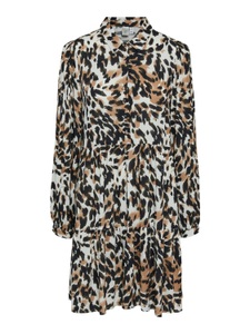 Y.A.S Hemdblusenkleid »YASALIRA LS SHIRT DRESS S. NOOS«, mit Volant