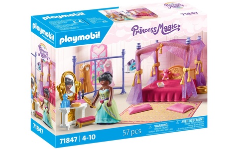 Playmobil - 71847 Prinzessinnen-Schlafzimmer mit Ankleide, Multicolor
