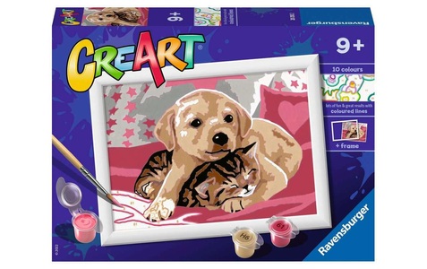 Ravensburger, Ravensburger Malen nach Zahlen CreArt: Blanket Buddies, Blanket Buddies