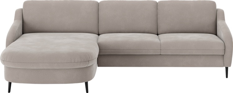 sit&more Ecksofa »Soul L-Form«, wahlweise mit Bettfunktion und Bettkasten oder Schubkasten