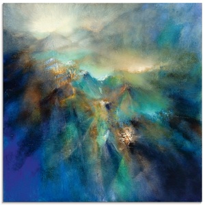 Artland Glasbild »Über allen Gipfeln«