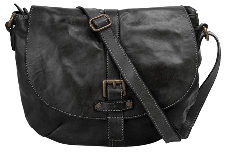 CLUTY, Cluty Umhängetasche, Cluty Umhängetasche, echt Leder, Made in Italy