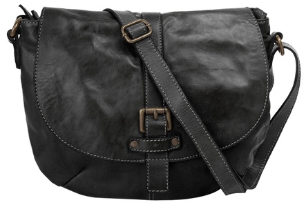 CLUTY, Cluty Umhängetasche, Cluty Umhängetasche, echt Leder, Made in Italy