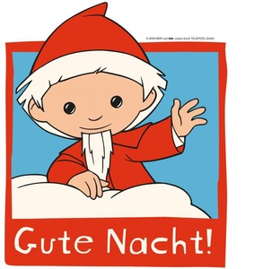 Wall-Art, Wall-Art Wandtattoo »Gute Nacht Sandmann Wandsticker«, 