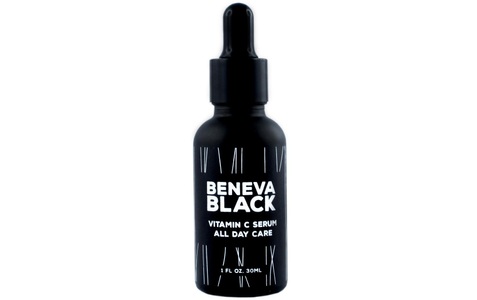 Beneva Black, Beneva Black Vitamin C Serum | Anti-Aging Complex mit Hyaluron | Für alle Hauttypen, Vitamin C Serum