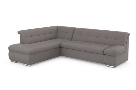 DOMO collection, DOMO collection Ecksofa »Mona«, wahlweise mit Bett- und Armlehnfunktion, DOMO collection Ecksofa »Mona L-Form bequem und komfortabel, Breite 271cm, L-Form« wahlweise mit Bett- und Armlehnfunktion