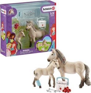 Schleich, Schleich® Spielfigur »Horse Club, Hannahs Erste Hilfe Set (42430)«, (Set), Schleich® Spielfigur »Horse Club, Hannahs Erste Hilfe Set (42430)«, (Set)
