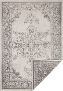 NORTHRUGS, NORTHRUGS Teppich »Borbon«, rechteckig, 5 mm Höhe, In-und Outdoor geeignet, Wohnzimmer, Balkon, Terrasse, Garten, Robust, Pflegeleicht, Flachgewebe, Wendbar, NORTHRUGS Teppich »Borbon Wendeteppich«, rechteckig, 5 mm Höhe, In-& Outdoor, Wetterfest, Balkon, Garten, Wohnzimmer, Wasserfest